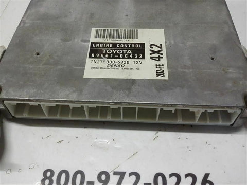 Engine ECM Electronic Control Module Center Dash 2WD Fits 03 TUNDRA 2455490