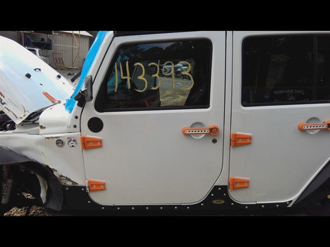 Driver Front Door VIN W 6th Digit Jk Body Full Door Fits 1118 WRANGLER 4769150