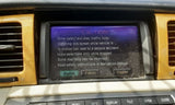 Info-GPS-TV Screen Display Screen Fits 02-04 LEXUS SC430 463065