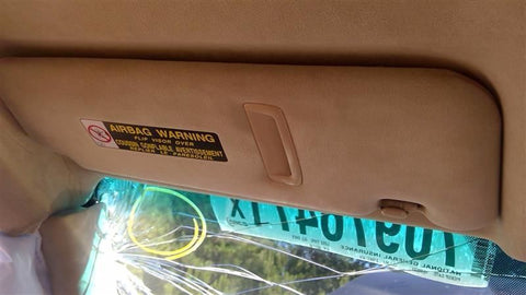 Driver Left Sun Visor Illuminated Fits 0709 LEXUS LS460 3528280