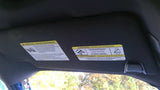 Driver Sun Visor Illuminated Fits 1014 FORD F150 RAPTOR 3448630