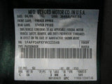 Automatic Transmission SOHC ID XS4PCF Fits 0001 FOCUS 1494041