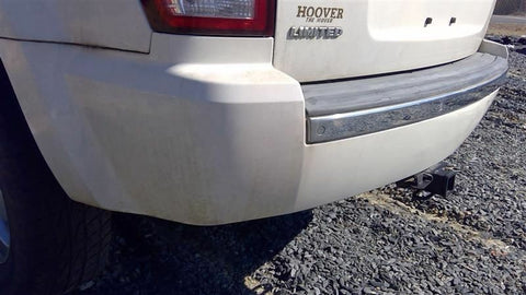 Rear Bumper With Chrome Accent Trim Plate Fits 0510 GRAND CHEROKEE 3472960