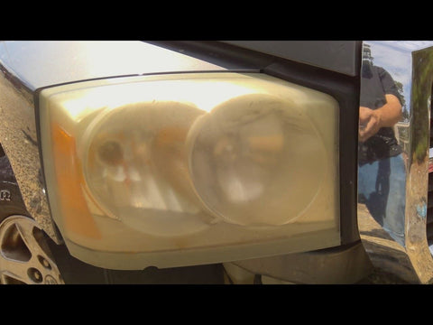 Passenger Headlight Without Dome Cover Over Outer Bulb Fits 0507 DAKOTA 4768170