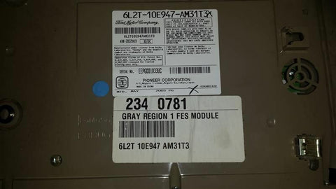 Audio Equipment Radio AMFMCDMP3 ID 6L2T18C869AG Fits 06 EXPLORER 2318420