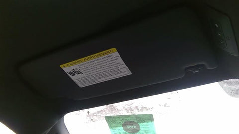 Driver Sun Visor Illuminated Sedan Fits 1518 AUDI A3 3611230