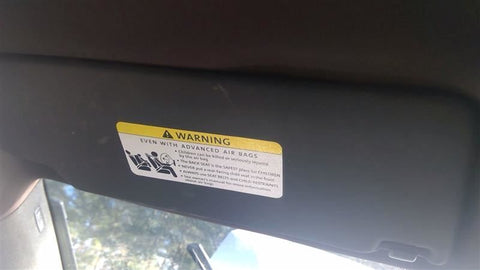 Driver Left Sun Visor With Illumination Fits 10-14 GOLF 3575980