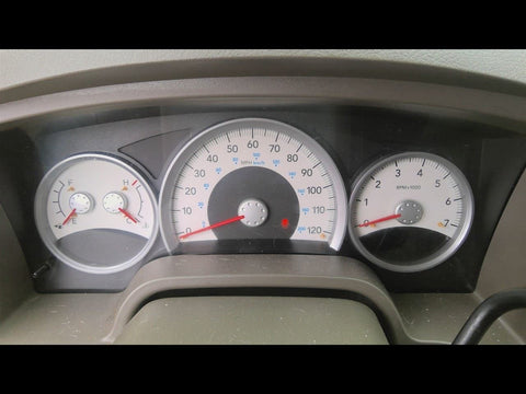Speedometer Cluster MPH Silver Trim Excluding R/T Fits 06 DAKOTA 4730370