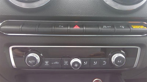 Temperature Control Convertible Single Zone Fits 1518 AUDI A3 3610790