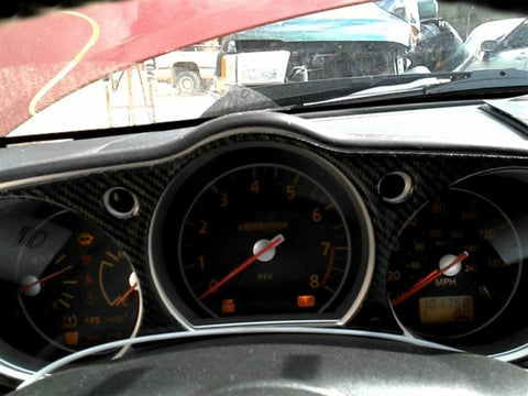 06 NISSAN 350Z SPEEDOMETER CLUSTER MPH CPE MT W/BREMBO BRAKES THRU 7/06 2268930