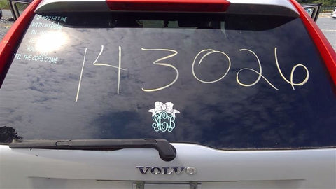 Back Glass Heated Fits 03-14 VOLVO XC90 3536970