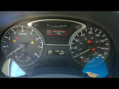 Speedometer Cluster 6 Cylinder MPH Fits 15 ALTIMA 2670460