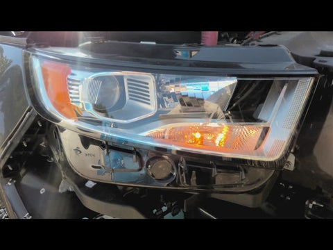 Passenger Headlight Halogen SEL Chrome And Black Bezel Fits 1518 EDGE 4686070