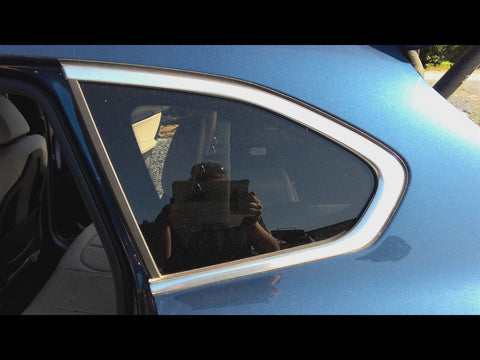 Driver Quarter Glass Without Gloss Black Surround Fits 16-22 BMW X1 4748600