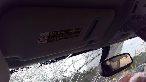 Driver Left Sun Visor Illuminated Fits 14-19 LEXUS IS350 3598880