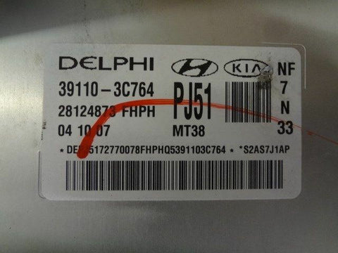 06 07 08 HYUNDAI SONATA ENGINE ECM ELEC CONT UNIT ECU 3.3L W/O IMMOBILIZER0