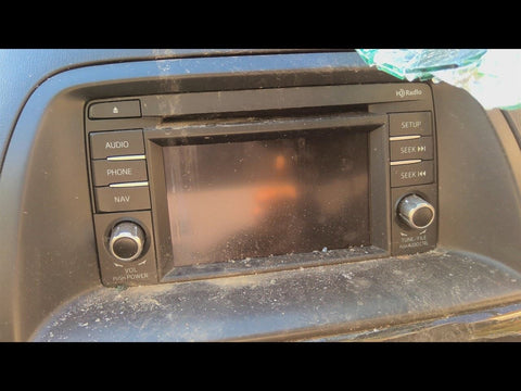 Audio Equipment Radio Receiver With Navigation Fits 13-15 MAZDA CX-5 4786870