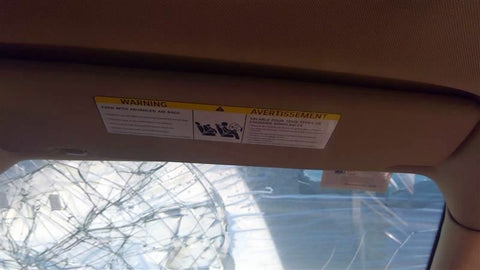 Passenger Sun Visor Illuminated Fits 0709 1113 BMW X5 3425470