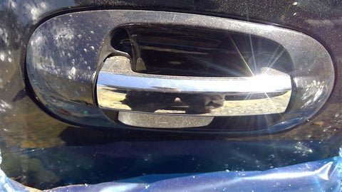Passenger Door Handle Exterior Door Painted Bezel Fits 0317 NAVIGATOR 3514200