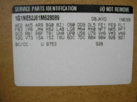 Automatic Transmission Fits 01 MALIBU 1526630