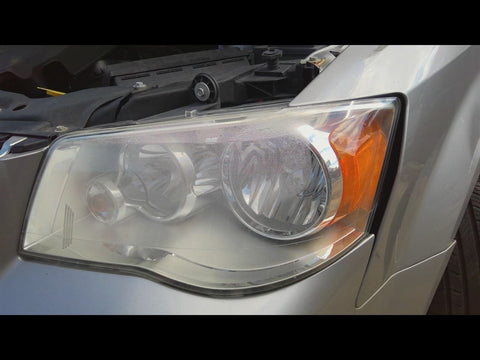 Driver Headlight Quad Halogen Chrome Bezel Fits 1120 CARAVAN 4760060
