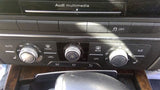 Temperature Control Front 3 Knobs Opt 9AK Fits 14-17 AUDI A6 3561090