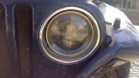 Driver Left Headlight Sealed Beam Fits 9706 WRANGLER 4656670