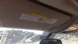 Driver Sun Visor With Illumination Fits 0714 SIERRA 2500 PICKUP 3422811