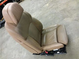 Driver Front Seat Bucket Leather Electric Fits 10-12 BMW 750i 3183033