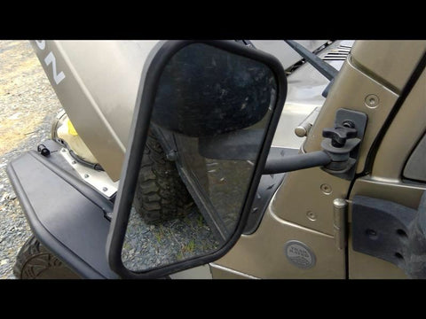 Driver Left Side View Mirror Manual Fits 03-06 WRANGLER 3270130