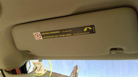 Driver Sun Visor Without Illumination Fits 0912 AUDI Q5 3492130