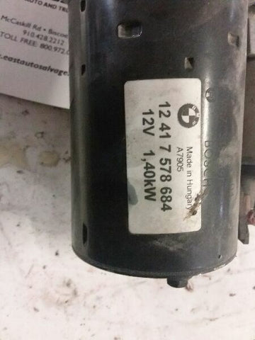 Starter Motor Coupe Fits 0206 BMW 325i 2843940