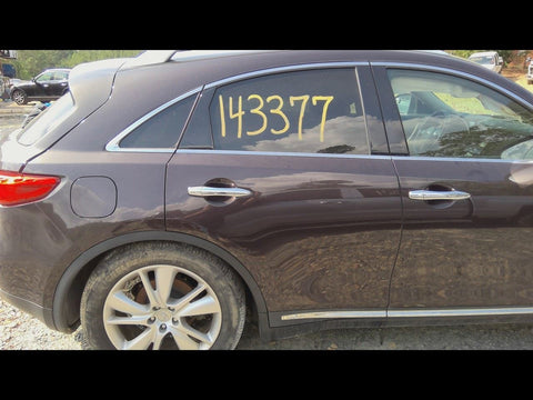 Passenger Right Rear Side Door Fits 0913 INFINITI FX SERIES 4739720