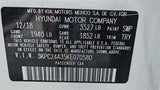 Driver Door Handle Exterior Assembly Door Body Color Fits 18-20 ACCENT 459555
