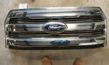 Grille Center With Shutter Complete Lariat Fits 15-17 FORD F150 PICKUP 3498922