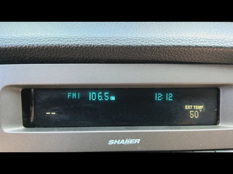 Audio Equipment Radio Display ID AR3T19C116AF Fits 1012 MUSTANG 4736160