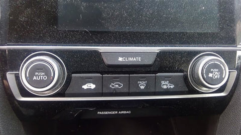 Temperature Control US Market North America Built Sport Fits 1619 CIVIC 4558290