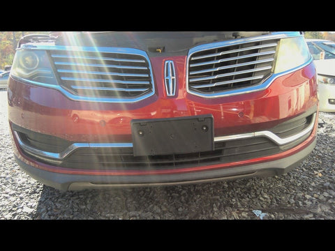 Front Bumper With Automatic Park Satin Grille Bars Fits 16-18 MKX 4790170