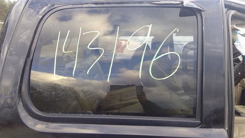 Passenger Rear Door Glass Crew Cab Fits 0714 SIERRA 2500 PICKUP 4605620