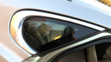 Passenger Quarter Glass Chrome Surround Green Tint Fits 16-19 XF 4806270