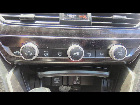 Temperature Control US Market Nonheated Seats Turbo Fits 1820 ACCORD 4758530