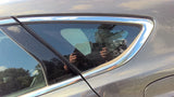 Driver Quarter Glass Chrome On Top And Bottom Fits 13-20 FUSION 4859330