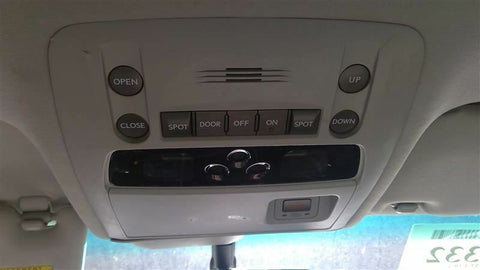 Console Front Roof Sunroof With Telematics Fits 1011 LEXUS GS350 3390400