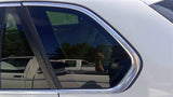 Driver Quarter Glass With Privacy Tint Silver Frame Fits 07-13 BMW X5 3425540