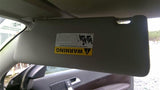 Passenger Sun Visor C70 Convertible Fits 06-13 VOLVO 70 SERIES 4633511