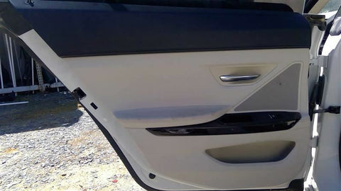 640I      2013 Door Trim Panel Rear 3493920
