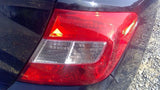 Passenger Right Tail Light Sedan Fits 12 CIVIC 4560510