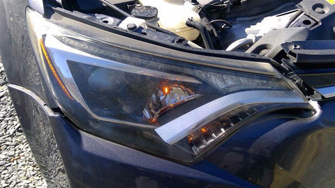 Passenger Headlight Halogen Without Black Trim Fits 1618 RAV4 3599330