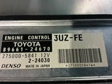 Engine ECM Electronic Control Module Fits 03 LEXUS SC430 3148541