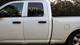 Driver Rear Side Door Classic Style Fits 09-24 DODGE 1500 PICKUP 4862850